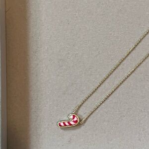 Kendra Scott Gold Candy Cane Pendant Necklace